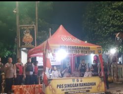 Patroli Cipta Kondisi Polres Metro Jakarta Pusat Kontrol Perbatasan Pos Singgah Ramadhan Menteng Tenggulun Antisipasi Kerawanan Malam Hari