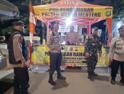 Antisipasi Kerawanan Dan Gangguan Kamtibmas Di Pos Singgah Ramadhan Menteng Tenggulun