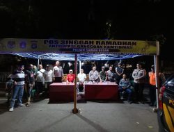 Kesiapsiagaan Kapolsubsektor Rajawali Bersama Warga Di Pos Singgah Ramadhan 1446 H