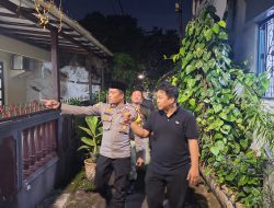 Patroli Rutin Ramadhan Bhabinkamtibmas Gelora Bersama Ketua RW 02, LMK Dan Ketua RT 04/02