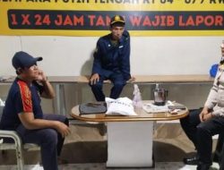 Polsek Cempaka Putih Perkuat Keamanan Lingkungan Melalui Sambang Pos Kamling