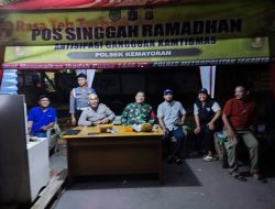 Patroli Pos Singgah Ramadan Jl. HBR Motik, Cegah Tawuran dan Gangguan Kamtibmas
