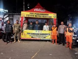 Ramadhan Kamtibmas, Polsek Metro Menteng Di Pos Singgah Ramadhan Kalipasir Antisipasi Gangguan Kamtibmas