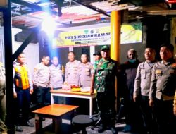 Komitmen Polri Jaga Keamanan di Pos Singgah Ramadhan 1446 H Pasar Baru Dan Sekitarnya