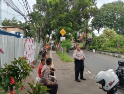 Patroli Polisi di Cempaka Putih Tingkatkan Keamanan, Warga Apresiasi