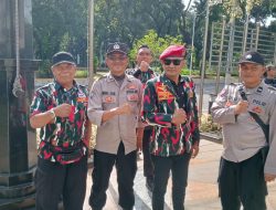 Sat Binmas Polres Metro Jakpus Sambangi Ormas LMP, Himbau Cegah Premanisme dan Jaga Kamtibmas