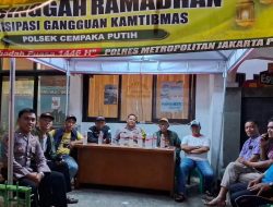 Pos Singgah Ramadan di Cempaka Putih Hadirkan Rasa Aman Bagi Warga