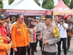 *Kapolda Metro Jaya Tinjau Pos Pelayanan terpadu di Kedung Waringin Bekasi, untuk pastikan pemudik 2025 lancar*