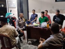 Bhabinkamtibmas Cempaka Putih Timur Sambangi Sekretariat Rw 004, Tingkatkan Sinergi Cegah Gangguan Kamtibmas