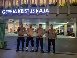 Sabtu Sunyi Ibadah Paskah 2025 Polisi Pastikan Situasi Kondusif di Gereja Katolik Kristus Raja Berjalan Khidmat