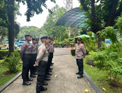 Polsek Metro Tanah Abang Standby Pengamanan Rencana Aksi Unjuk Rasa Di KLHK RI