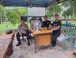 Bhabinkamtibmas Pegangsaan Tekankan Security Taman Proklamasi, Jaga Keamanan Wilayahnya