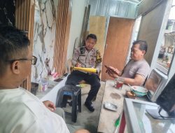 Bhabinkamtibmas Karet Tengsin Telusuri PMK Calon Bintara