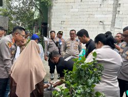 Wujud Kepedulian Polri untuk Masyarakat Tugu Selatan