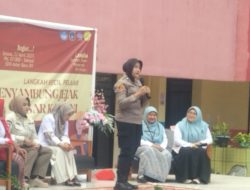 Semangat Kartini, Polwan Polsek Johar Baru Jadi Narasumber Talk Show di SDN 04 Johar Baru