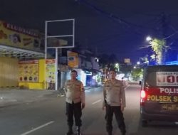 Polsek Senen Gelar Patroli Blue Light, Antisipasi Tawuran dan Kejahatan Jalanan di Sentiong Ujung
