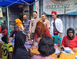 Polri Peduli Kesehatan” Cegah Stunting Sejak Dini Bhabinkamtibmas Hadir Di Posyandu Balita Dan Lansia”