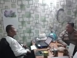 Parkir Semrawut” Bhabinkamtibmas Kunjungi PD Pasar Jaya Karang Anyar!”