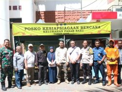 Sinergi Warga dan Aparat, Posko Siaga Bencana di Pasar Baru Aktifkan Koordinasi