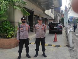 Polsek Metro Gambir Amankan Kegiatan Sosial Donor Darah di Petojo Utara