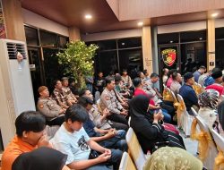 Kebersamaan Dan Kehangatan Terjalin Dalam Kegiatan Halal Bihalal Keluarga Besar Polsek Metro Menteng