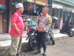 Bhabinkamtibmas Duri Pulo Sambangi Tokoh Agama, Sampaikan Pesan Kamtibmas dan Ajakan Perdamaian