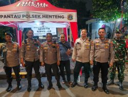 Ciptakan Situasi Aman Di Perbatasan Menteng Tenggulun, Polisi Antisipasi Tawuran Dan Kejahatan Jalanan