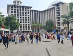 Gerak Cepat Polri Terkait Situasi Di Lapangan Dalam Giat Pameran Di Area Masjid Istiqlal