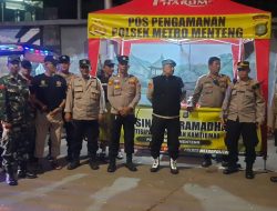 Gencarkan Patroli Dini Hari, Polsek Metro Menteng Antisipasi Tawuran Dan Curanmor Di Perbatasan Kwitang-Kalipasir