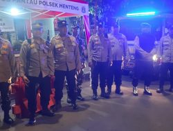 Patroli Malam Menteng Kontrol Perbatasan Menteng-Tenggulun, Antisipasi Tawuran Dan Gangguan Kamtibmas
