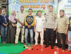 Petugas Polri Berikan Binluh Tentang Bahaya Tawuran Kepada Anak-Anak Remaja RW 06 Kebon Melati
