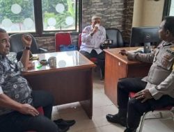 Pererat Silaturahmi, Bhabinkamtibmas Kelurahan Rawasari Laksanakan Sambang dan Himbauan Kamtibmas