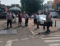 Jaga Kondusifitas, Unit Sabhara Polsek Cempaka Putih Gelar Patroli Bubaran Sekolah