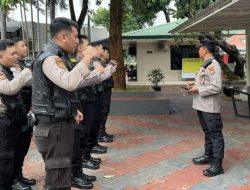 Antisipasi Unras Rutin, Polri Berikan Pengamanan Dan Pelayanan Di Gedung DPR RI