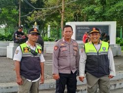 Patko 1012 Laksanakan Strong Point Antisipasi Kriminalitas di Kawasan Merdeka Barat