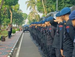 Pengamanan May Day 2025:  Personel Gabungan Disiagakan di Pintu Kiri DPR