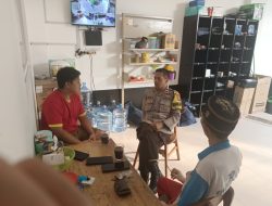 Patroli Dialogis, Aipda Irvan Ahmad Sambangi Warga Petojo Utara