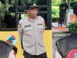 Polisi Siaga Unjuk Rasa di Kementerian Kehutanan RI