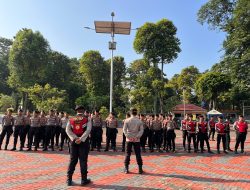 116 Personel Hadir Pengamanan Unjuk Rasa Di Gedung DPR RI