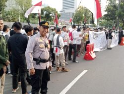 Polres Metro Jakarta Pusat Pastikan Pengamanan Unjuk Rasa di Kedubes AS Berjalan Aman dan Humanis
