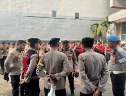 Apel Pengamanan Aksi Unjuk Rasa, Pimpinan Kapolsek Sawah Besar di TL Harmoni