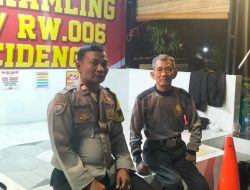 Polisi Sambangi Pos Satkamling Cideng, Dorong Sinergi Warga Jaga Kamtibmas