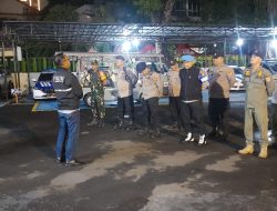 Polsek Metro Menteng Giatkan Apel Malam Patroli Cipkon, Untuk Tekan Kriminalitas Dan Tawuran Warga