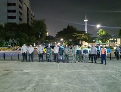Jaga Keamanan Malam Hari, Tiga Pilar Sawah Besar Gencarkan Patroli Gabungan di Titik Rawan