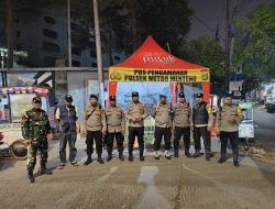 Polsek Menteng Gencarkan Patroli Di Perbatasan Kwitang–Kalipasir: Antisipasi Tawuran Warga dan Kejahatan Malam