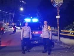 Samapta Gelar Blue Light Patrol di Kawasan Rawan Guna Cegah Gangguan Kamtibmas