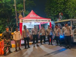 Ciptakan Situasi Aman Kondusif, Dengan Hadir Nya Patroli 3 Pilar Menteng Di Perbatasan Menteng Tenggulun