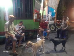 Cooling System di Pos Kamling RW 04, Bhabinkamtibmas Gambir dan Warga Kompak Wujudkan Kamtibmas Kondusif