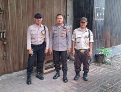 Patroli Dialogis Libur Idul Adha, Polsek Sawah Besar Tingkatkan Pengamanan di Pasar Baru