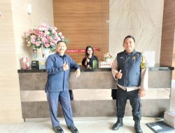Bhabinkamtibmas Gunung Sahari Utara Sambangi Apartemen Elfis, Sampaikan Himbauan Kamtibmas